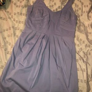 BCBG size 6 lilac colored mini dress